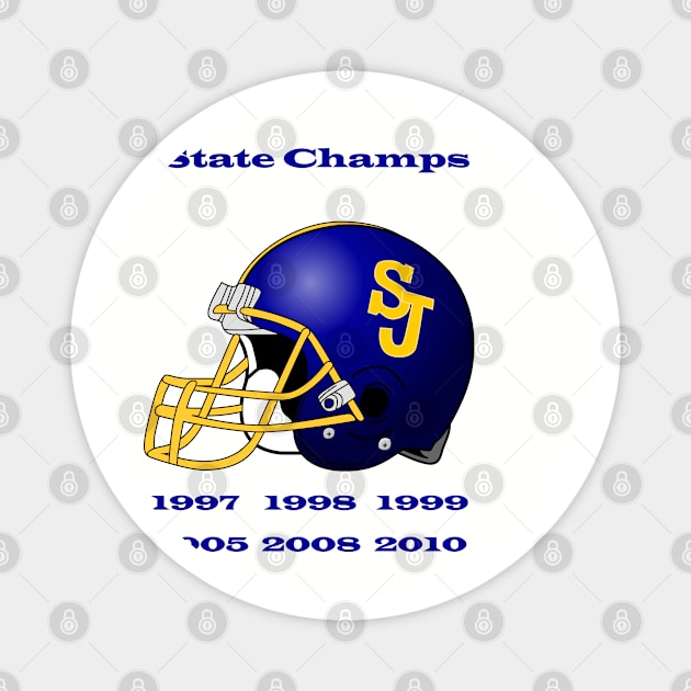 Delphos St. John's Football Championships Magnet by koolshaggy